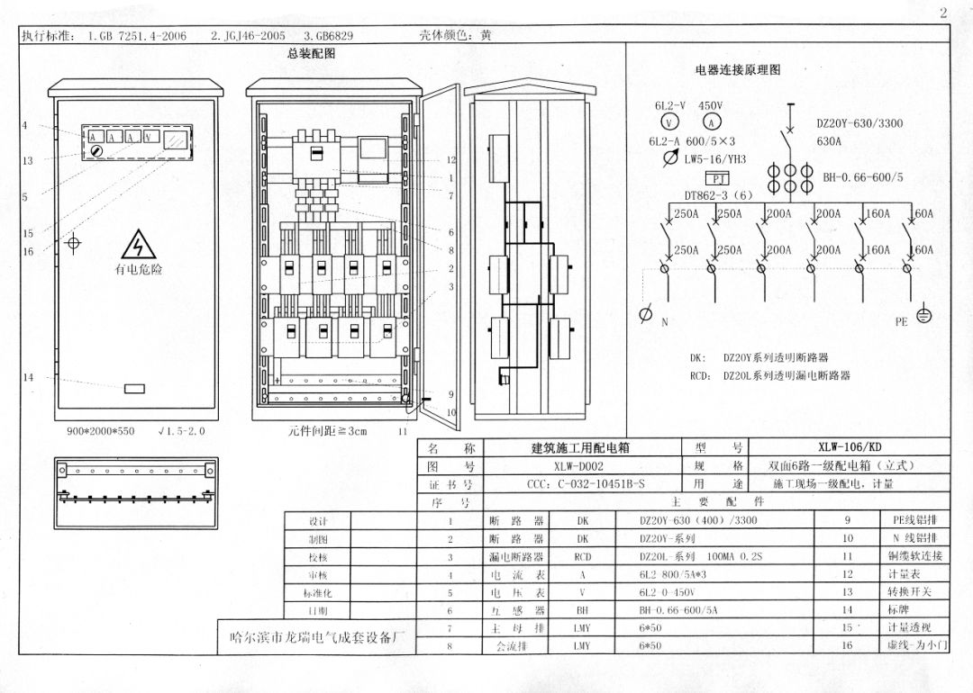 施工現(xiàn)場(chǎng)臨時(shí)用電配電箱(機(jī)柜)標(biāo)準(zhǔn)化配置圖集！