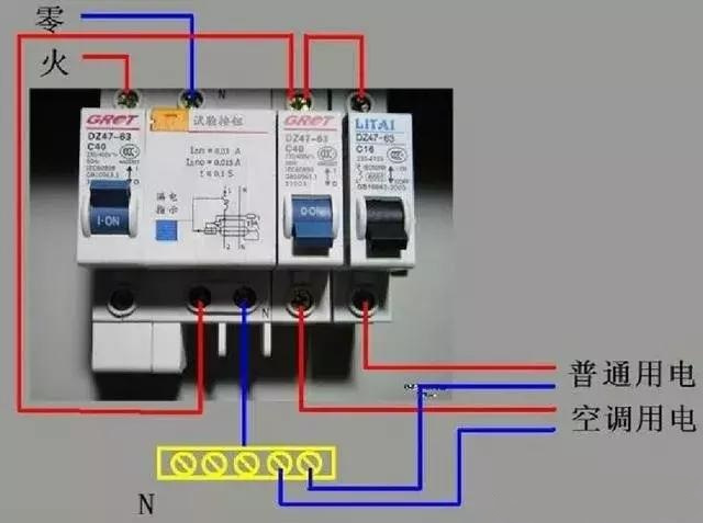 詳細(xì)說明了電氣設(shè)計(jì)中配電箱配電柜的接線圖。